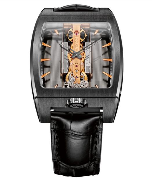 Luxury Men Replica Corum Bridges Golden Bridge Automatic B313/02444 watch